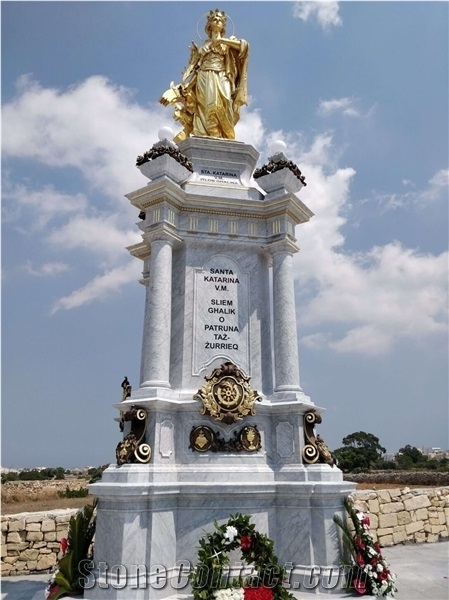 Saint Catherine V.M. Of Alexandria"S Memorial Monument