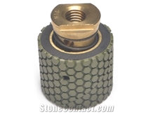 Belt Drum Resin Polishing, Grinding Tool for Granite Sink-Countertop Edges