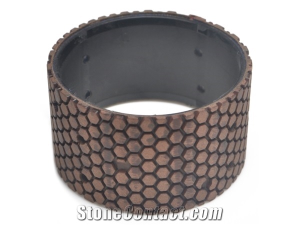 Elastic Band Belt Copper for Granite, Marble, Engineered Stone Sink Edge Polishing, Grinding Tool