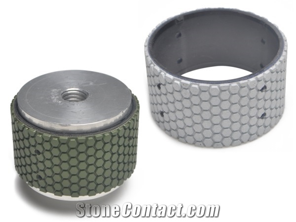 Elastic Band Belt for Granite & Marble & Engineered Stone Countertop, Sink Hole Edges Grinding