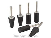 Horn Resin Cone & Cylinder Grinding Tool for Granite, Marble, Engineered Stone Sinks