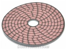 Spiral Dry Polishing Pads for Granite