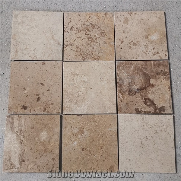Natural Outdoor Ivory Beige Travertine Tiles For Pool Paver