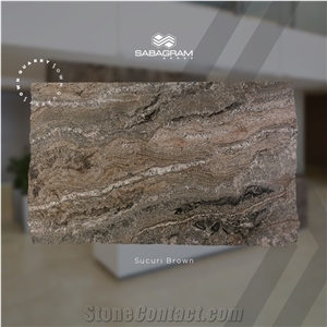 Sucuri Brown Granite Slabs