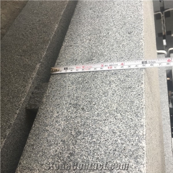 Bulk G654 Cheap Custom Natural Granite Stairs Steps Paving