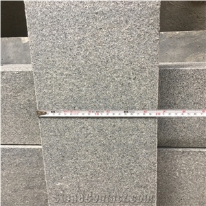 G654 Granite French Pattern Paving Stone Garden Dark Grey Stairs