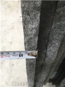 2cm Thickness Polished Angola Black Granite Slabs