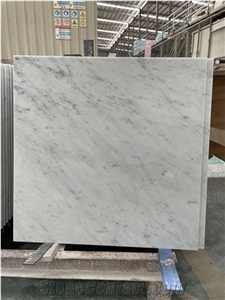 Bianco Carrara White Marble Cut to Size Floor Wall Tiles