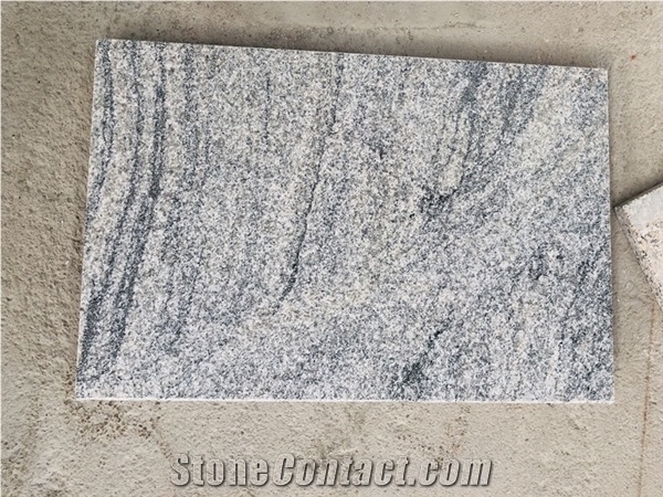 Bullnose Drop Face Juparana Grey Granite Coping Tiles
