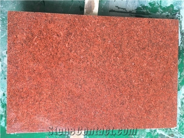 Cheap Price Dye Red Granite Slabs