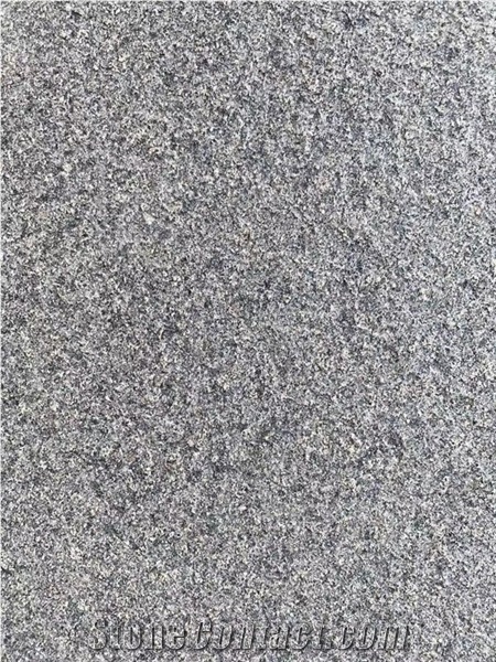 Flamed New G654 Dark Grey Granite Wall Floor Paver Tiles