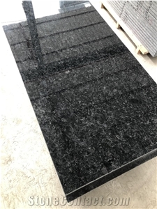 High Polished Angola Black New G684 Granite Floor Tiles