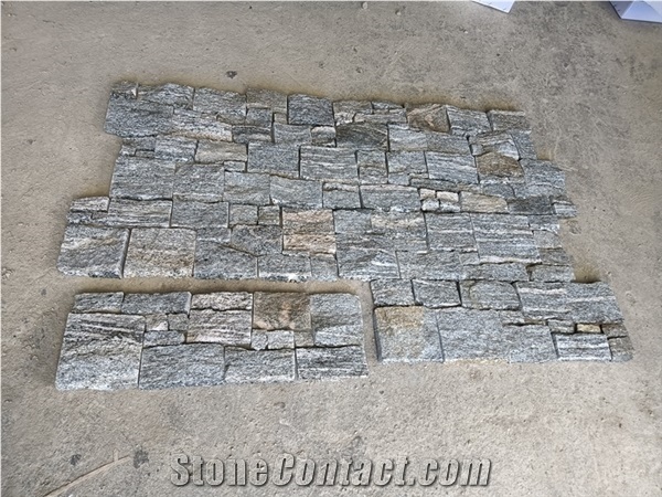 Multi-Color Stone Veneer Panels Ledge Stone