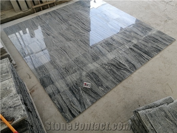Polished New Juparana Grey Granite 1cm Tiles