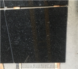 Premium Qualify Black Granite Polished Tiles 600x600mm