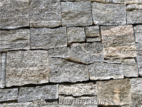 Tiger Yellow Cement Ledge Stone Field Stone Wall Veneer