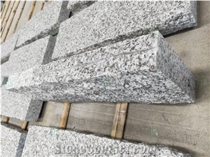 Bella White Granite Natural Surface Grooved Wall Cladding