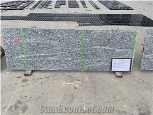 China Natural Stone Spray White Sea Wave Granite Slabs