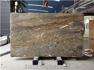 High-End Brazilian Natural Golden Silk Quartzite Big Slabs