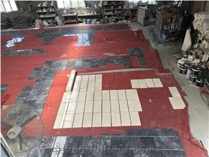 Natural Crema Marfil Beige Marble Flooring Tiles
