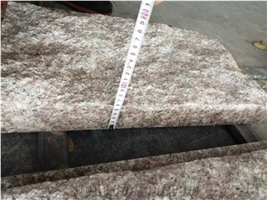 Natural Split Surface G687 Pink Granite for Wall Cladding