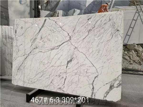 Statuario White Italy White Marble Slabs and Tiles Interior