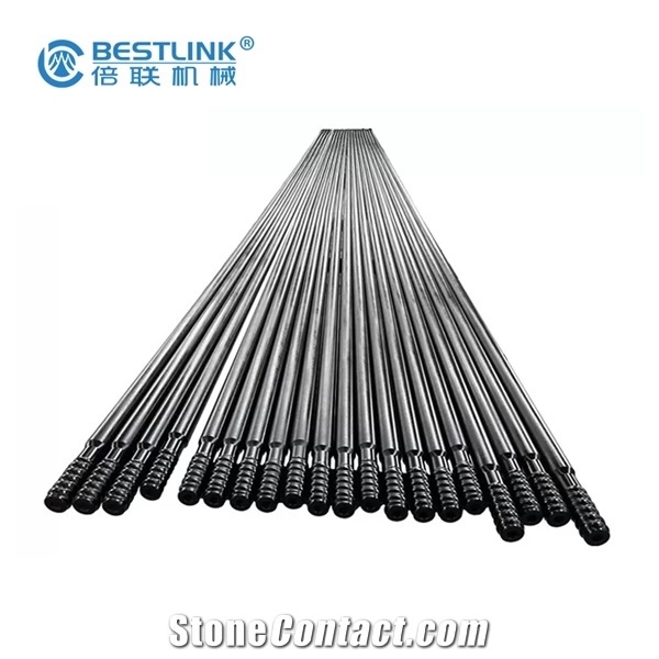 T38 Round Threaded Extension Drilling Rod for Top Hammer
