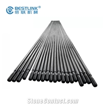 T38 Round Threaded Extension Drilling Rod for Top Hammer