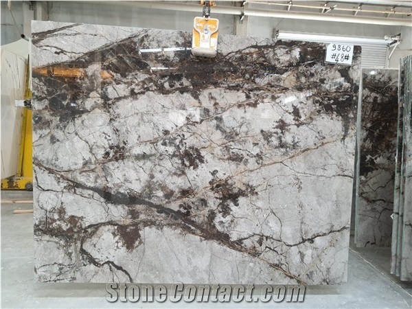 Ice Silver Marble Slabs