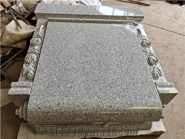 China G603 Grey Granite Headstone & Tombstone & Gravestone