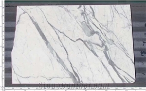 Italy Calacatta White Marble Slabs for Interior Design