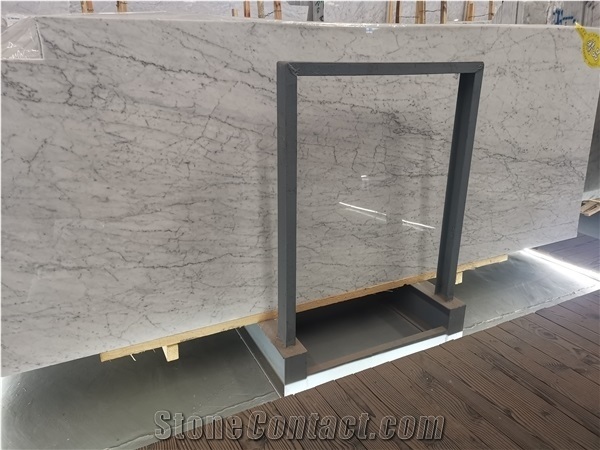 Cararra White Marble from Italy Floor Tiles