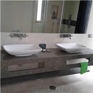 Azul Valverde Limestone Bathroom Countertop