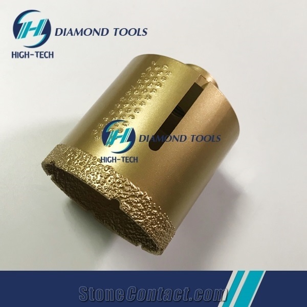 Brazed Diamond Core Drill with Side Protection