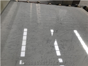 China Polished Artificial Marble Carrara Slabs