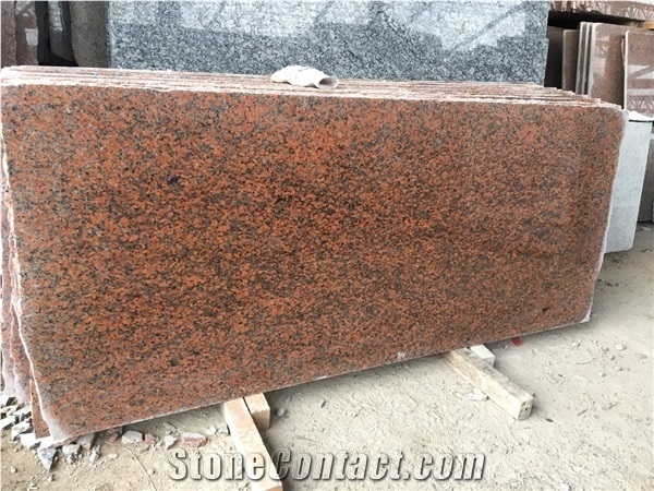G562 Maple Red Chinese Granite Cenxi Red Slabs
