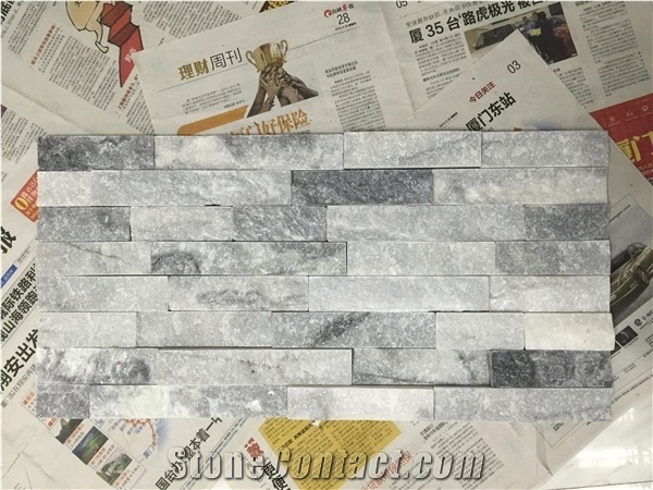Multicolor Quartzite Cultured Stone Wall Panel Manufactured
