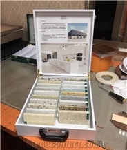 Custom Stone Quartz-Porcelain Sample Display Box