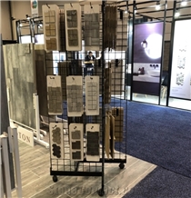 Metal Wire Showroom Mosaic Ceramic Tile Display Stand