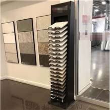 Quartz and Porcelain Sample Tower Display Rack for Cosentino
