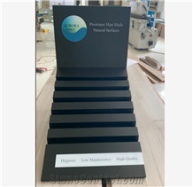 Quartz Table Stand Sample Display Rack