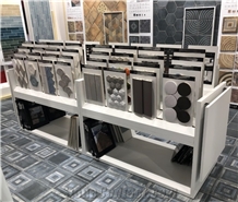 Showroom Mosaic Tile，Ceramic Tile Display Cabinate