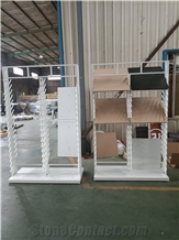 Timber Wood Sample Tower Rack