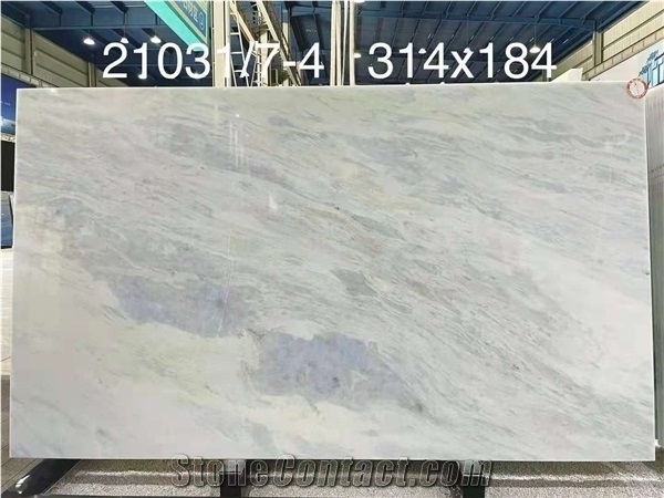 Australia Blue Crystal Marble Polished Floor Covering Tiles