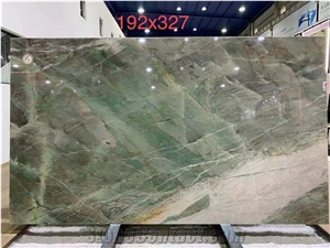 Brazil Real Jade Green Quartzite Polished Wall Cladding