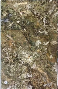 Brazil Shangri-La Granite Glod Polished Slabs & Tiles