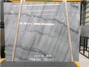China Bruce Grey Marble Polished Big Slabs & Tiles