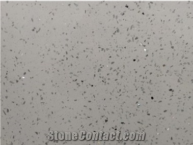 Crystal White Artificial Stone Quartz Polished Slabs & Tiles