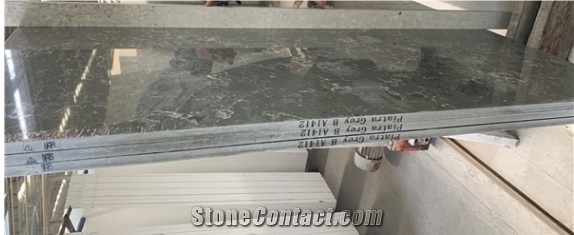 Dark Grey Artificial Stone Quartz Polished Slabs & Tiles