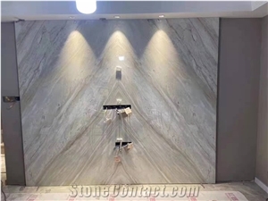 Greece Volakas Marble White Polished Floor Covering Tiles